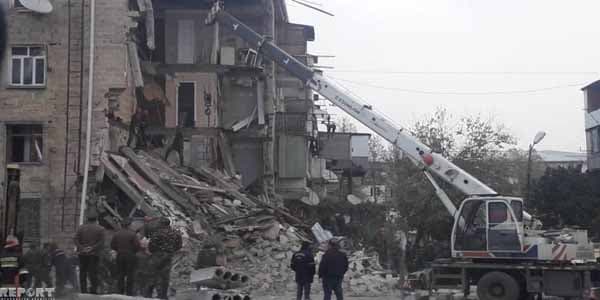 Partlayış olan binanın sakinləri harda qalacaq? İcra başçısının müavini açıqladı