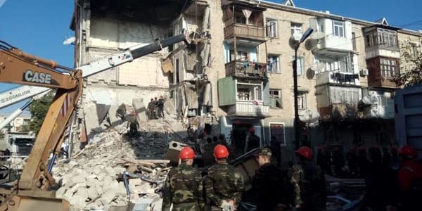 Gəncədəki partlayışla bağlı cinayət işi açıldı