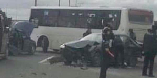 Bakıda avtobus qəza törətdi: 3 nəfər xəstəxanaya yerləşdirildi