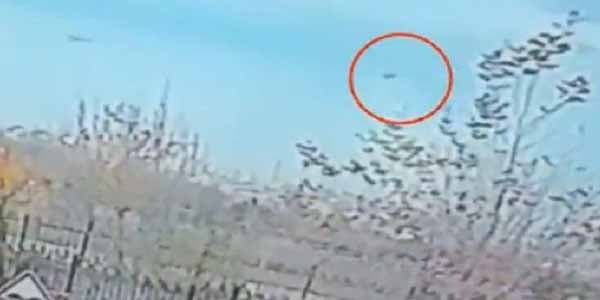4 əsgərin şəhid olduğu helikopterin qəza anı (VİDEO)