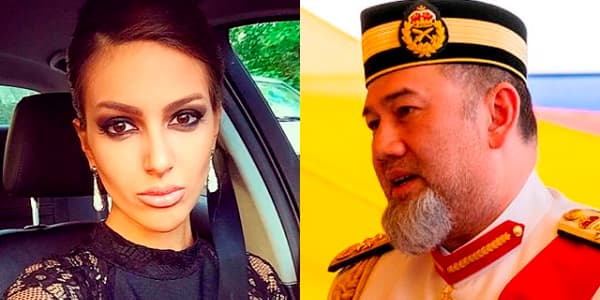 Müsəlman kral özündən 24 yaş kiçik rus gözəllə evləndi (FOTO/VİDEO)