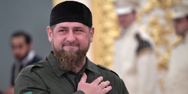 Ramzan Kadırov Bakıda: "Qardaş ölkəni salamlayıram" (VİDEO)