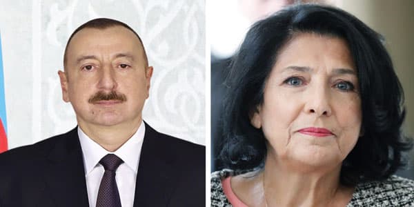 İlham Əliyev Zurabişvilini təbrik etdi