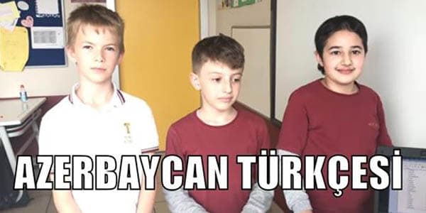 Türkiyə məktəbində "Azərbaycanca kəlmələr" dərsi (VİDEO)