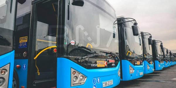 Bakıya hər ay yeni avtobuslar gətiriləcək