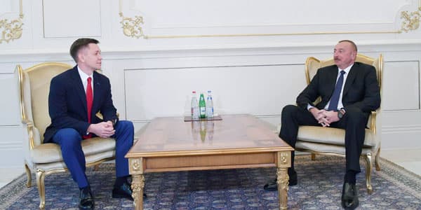 İlham Əliyev rusiyalı naziri qəbul edib