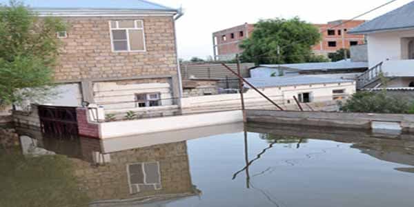 Bakıda bəzi ərazilərdə qrunt sularının səviyyəsi qalxıb