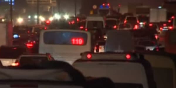 Bakı-Sumqayıt yolundakı tıxacın səbəbi və həlli açıqlandı (VİDEO)
