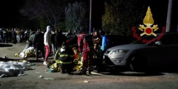 İtaliyada gecə klubunda izdiham: çox sayda ölü və yaralı var
