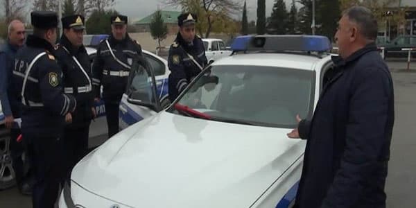 DYP Mingəçevirdə reyd keçirdi: 70 sürücü cərimələndi (FOTO/VİDEO)