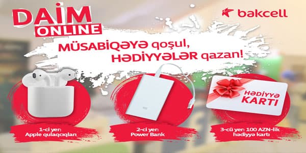 Bakcell növbəti müsabiqə elan etdi