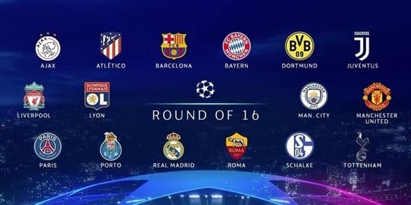 Çempionlar Liqasında 1/8 finalın püşk atıldı