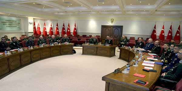 Azərbaycan-Türkiyə 11-ci Yüksək Səviyyəli Hərbi Dialoq İclası başlayıb (FOTO)