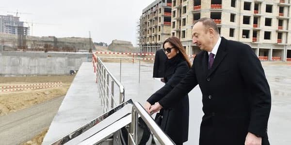 İlham Əliyev və Mehriban Əliyeva “Bakı Ağ Şəhər”də