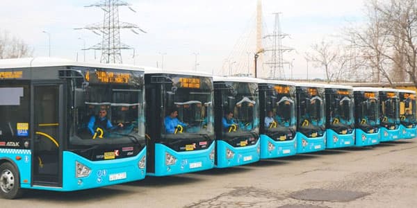 Daha bir xəttə yeni avtobuslar buraxılacaq (FOTOLAR)