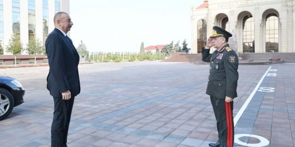 Ramil Usubov dövlət başçısına raport verdi