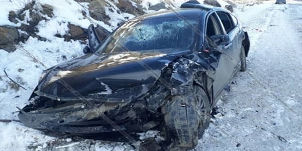 Qarabağ yolunda ağır qəzalar: 16 erməni yaralandı, 1-i hərbçidir