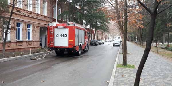 Gəncədə Endokrinoloji xəstəxanada yanğın