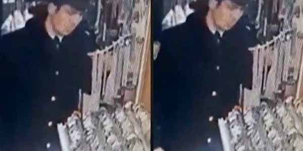 Oğurluq edərkən videosu yayılan polis işdən çıxarıldı