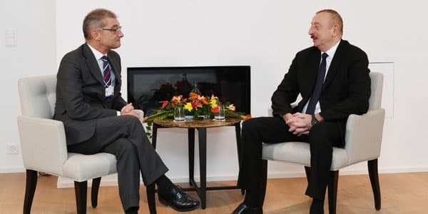 İlham Əliyev Davosda bir sıra görüşlər keçirib  (FOTO/YENİLƏNİB)