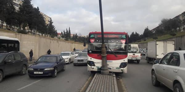 Ötən il Bakıda avtobus qəzalarında 23 nəfər ölüb