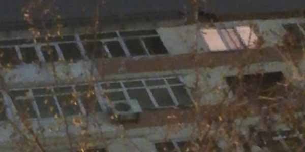 Gənc oğlan binanın üstünə çıxıb, özünü atmaq istəyir: Bakıda gərgin anlar (FOTOLAR)