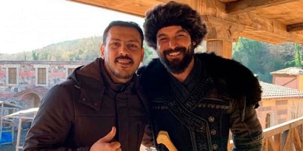 Zabit Səmədov “Diriliş Ertuğrul”un çəkiliş meydanında (FOTOLAR)