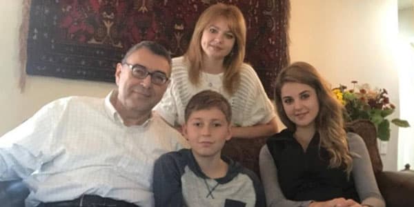 Xalq yazıçısının ABŞ-da yaşayan alim oğlu (FOTO)