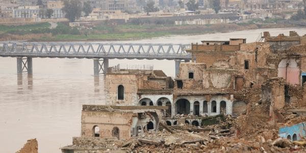 İŞİD-in xarabaya çevirdiyi Mosul  (FOTOLAR)