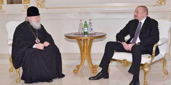 Patriarx Kirill: "Dostum şeyxülislam Paşazadənin rolunu xüsusi qeyd etmək istərdim" 