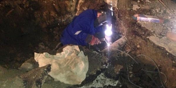 Yol qəzası baş verdi, rayonun bir hissəsi qazsız qaldı (FOTO)