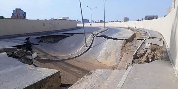 Bakıda yollar niyə çökür?