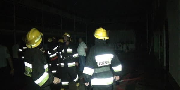 Göyçayda naməlum şəxslər fermanı yandıraraq qaçıblar