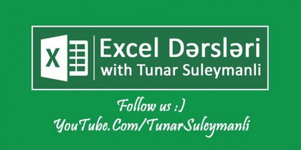 Ödənişsiz online excel dərsləri (VİDEO)