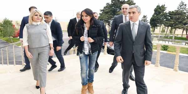 Leyla Əliyeva müəssisənin açılışında iştirak edib (FOTO)