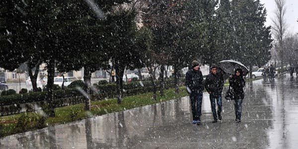 Bakıda sulu qar yağacaq (XƏBƏRDARLIQ)