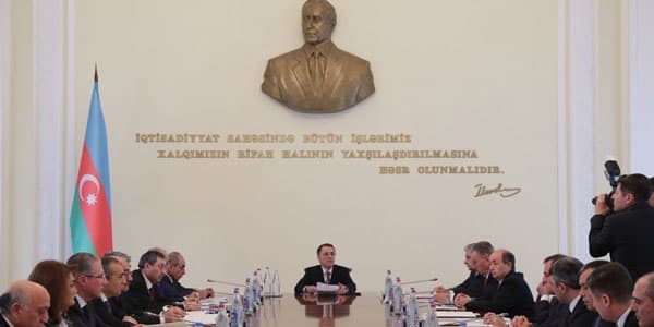 Nazirlər Kabinetinin növbəti iclası keçirilib