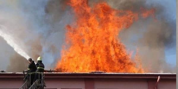 Samuxda dərs vaxtı məktəb yandı: 10 şagirdə yardım göstərildi (YENİLƏNİB)
