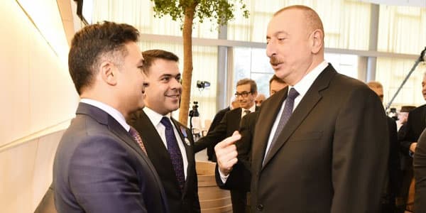 İlham Əliyev Tahir İmanova: "Sizə heç kəs qadağa qoya bilməz" (VİDEO)