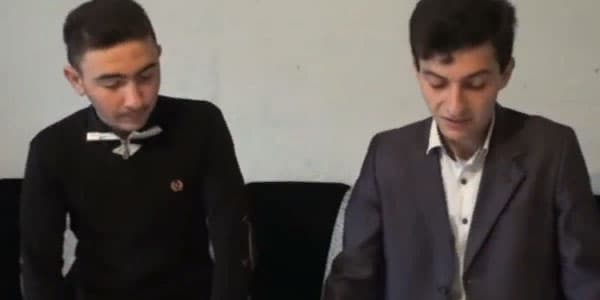 Oğuzda iki qardaş yanacaqsız işləyən mühərrik üzərində işləyir (VİDEO)