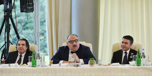 Mehriban Əliyeva Bəhram Bağırzadə ilə görüşdü: Tağıyevin heykəli üçün ərazi seçildi