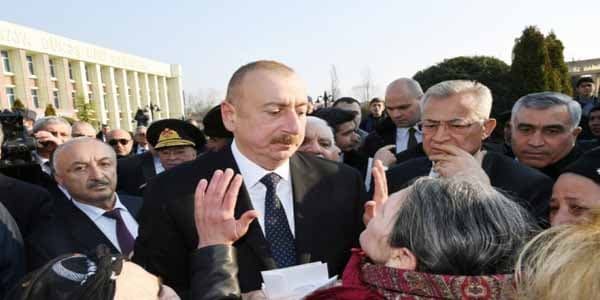 Prezident Ağsu sakinlərinin problemlərini dinlədi  (FOTOLAR )