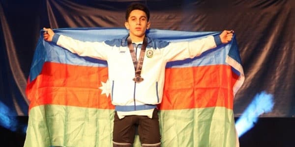 İdmançımız dünya birinciliyində medal qazandı
