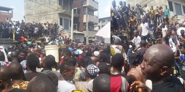 Nigeriyada məktəb binası çökdü: 100-dən çox insan dağıntılar altında qalıb