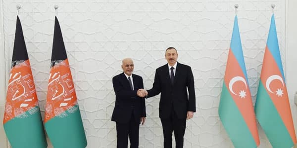 İlham Əliyev Əfqanıstan prezidenti ilə görüşüb