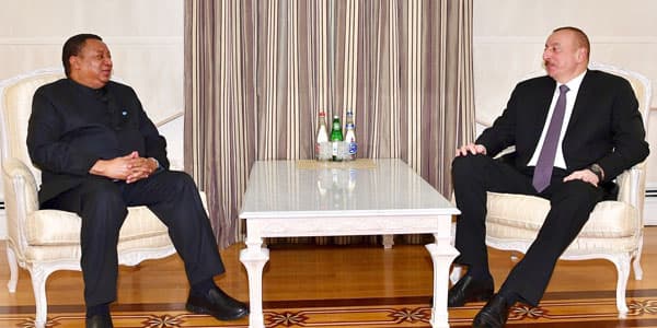 İlham Əliyev OPEC-in baş katibini qəbul edib