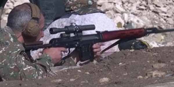 Ermənistan xüsusi təyinatlısı Azərbaycanla sərhəddə özünə xəsarət yetirib