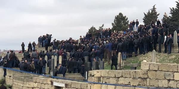 Aydın Xırdalanlı son mənzilə yola salındı (FOTO/YENİLƏNİB)