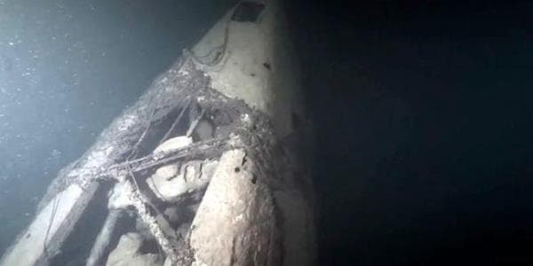 Baltik dənizində batan SSRİ gəmisi 77 il sonra tapıldı (FOTO)