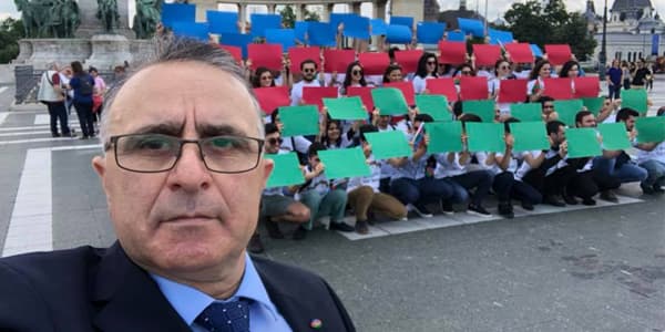 Budapeştdə yaşayan azərbaycanlı cəmiyyət rəhbəri (FOTO)